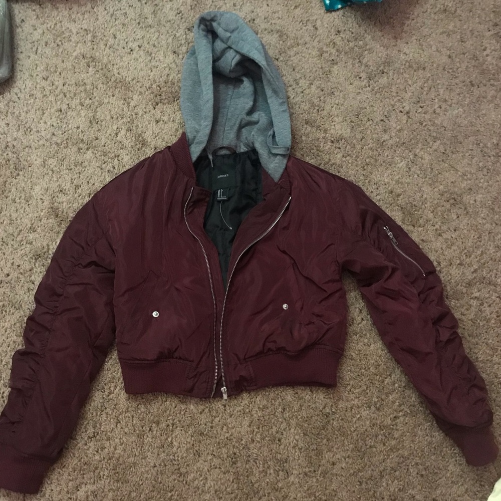 Cropped Forever21 jacket